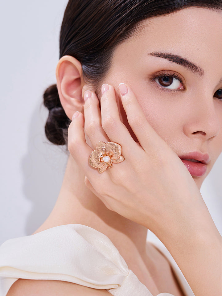 Cincin Mutiara Air Tawar Gred Atas WR00399 | ORCHID