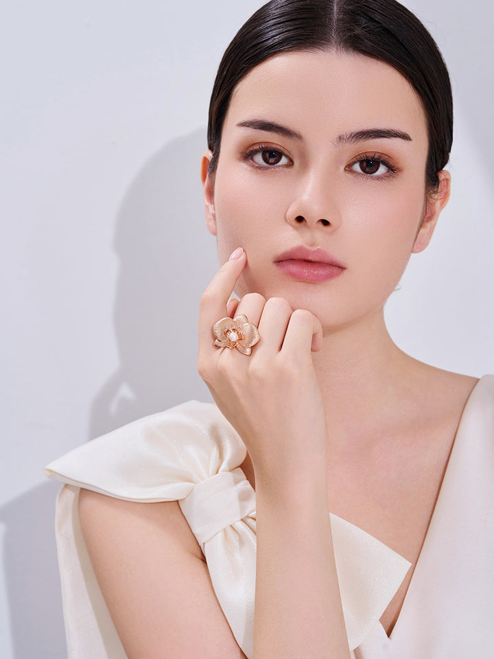 Cincin Mutiara Air Tawar Gred Atas WR00399 | ORCHID