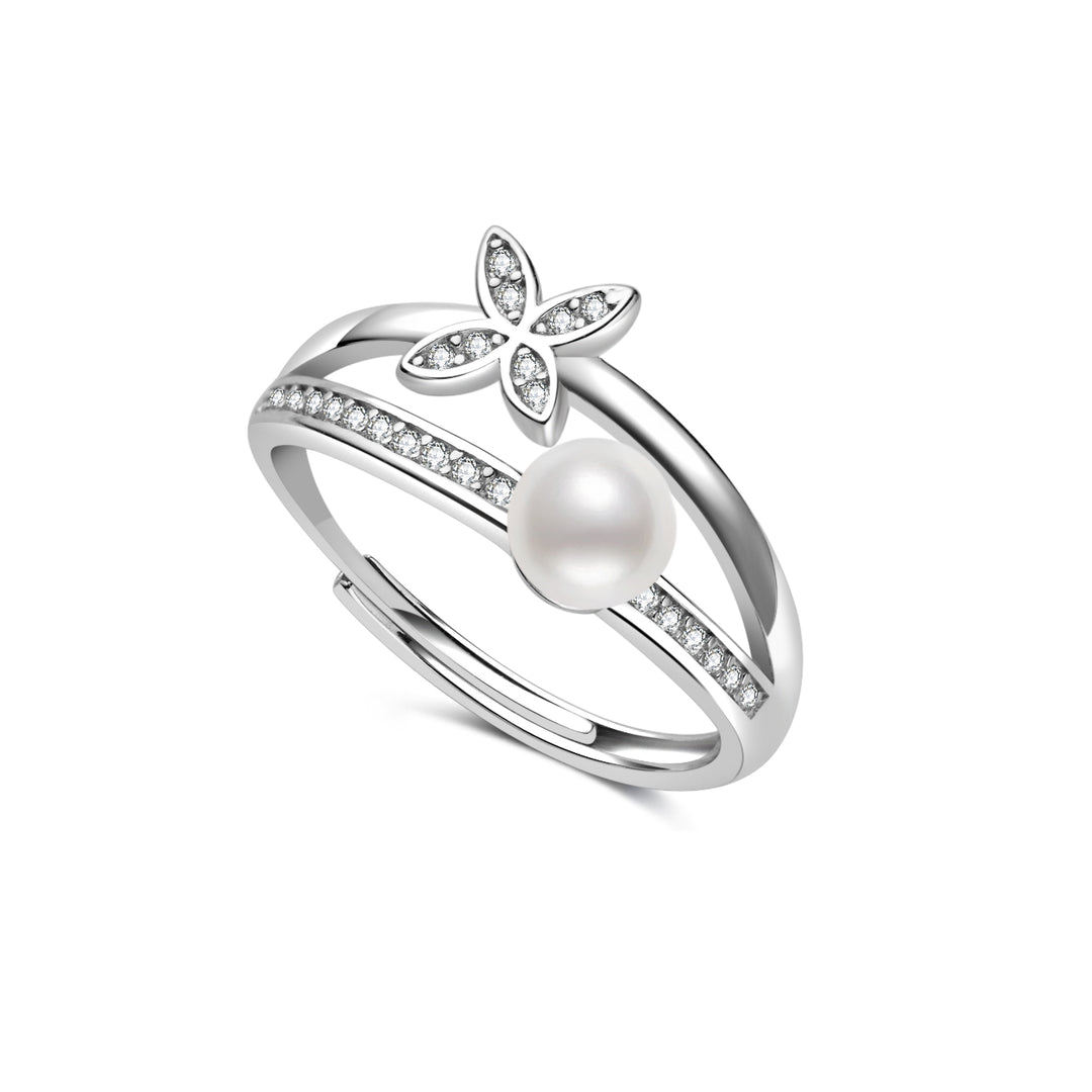 Top Grade Freshwater Pearl Ring WR00401 | EVERLEAF