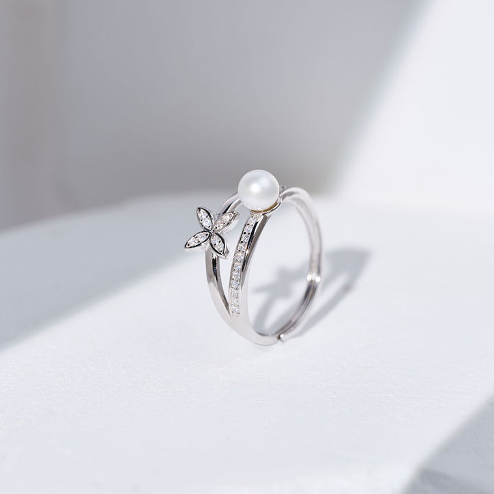 최고급 담수 진주 반지 WR00401| EVERLEAF