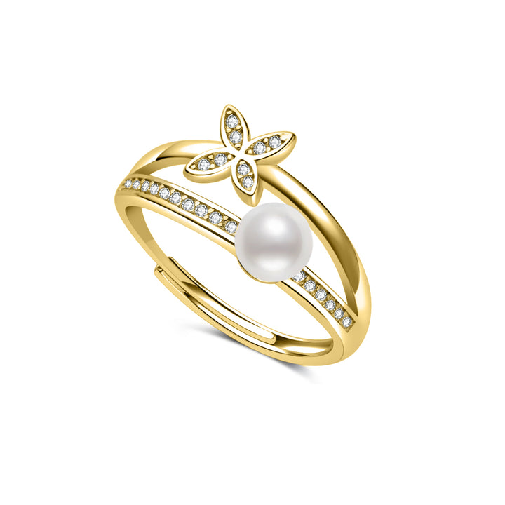 Top Grade Freshwater Pearl Ring WR00402 | EVERLEAF