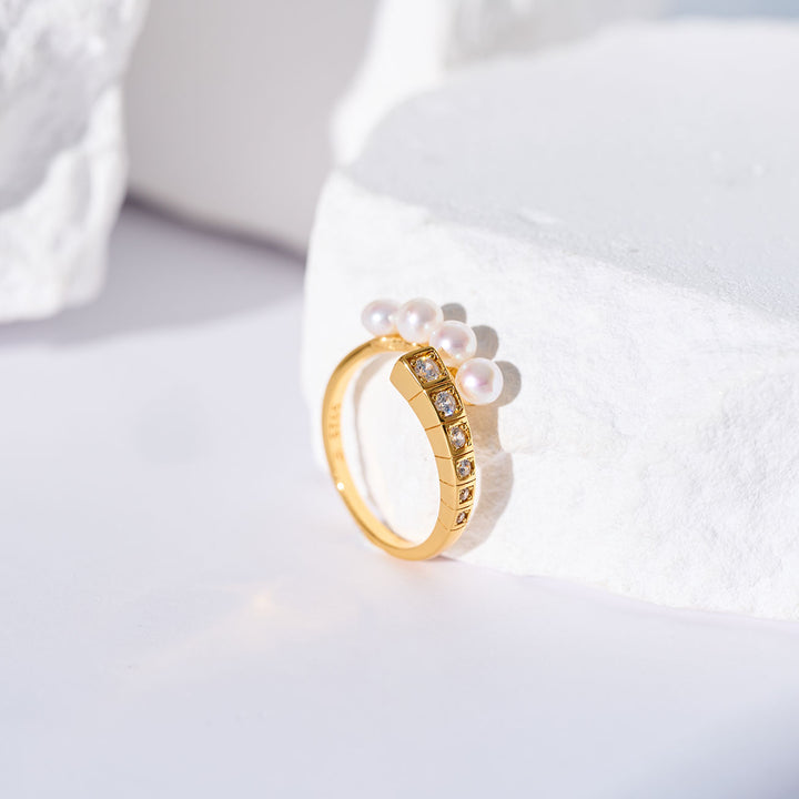 최고급 담수 진주 반지 WR00403 | WATERFALL