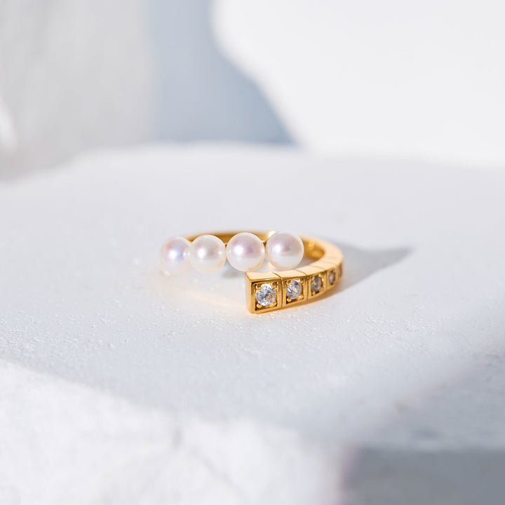 최고급 담수 진주 반지 WR00403 | WATERFALL