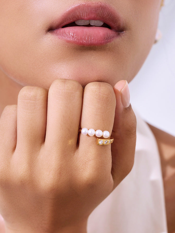 Cincin Mutiara Air Tawar Gred Atas WR00403 | AIR TERJUN