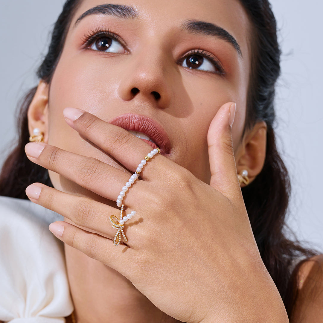 New Yorker 淡水珍珠戒指 WR00185 | 混搭