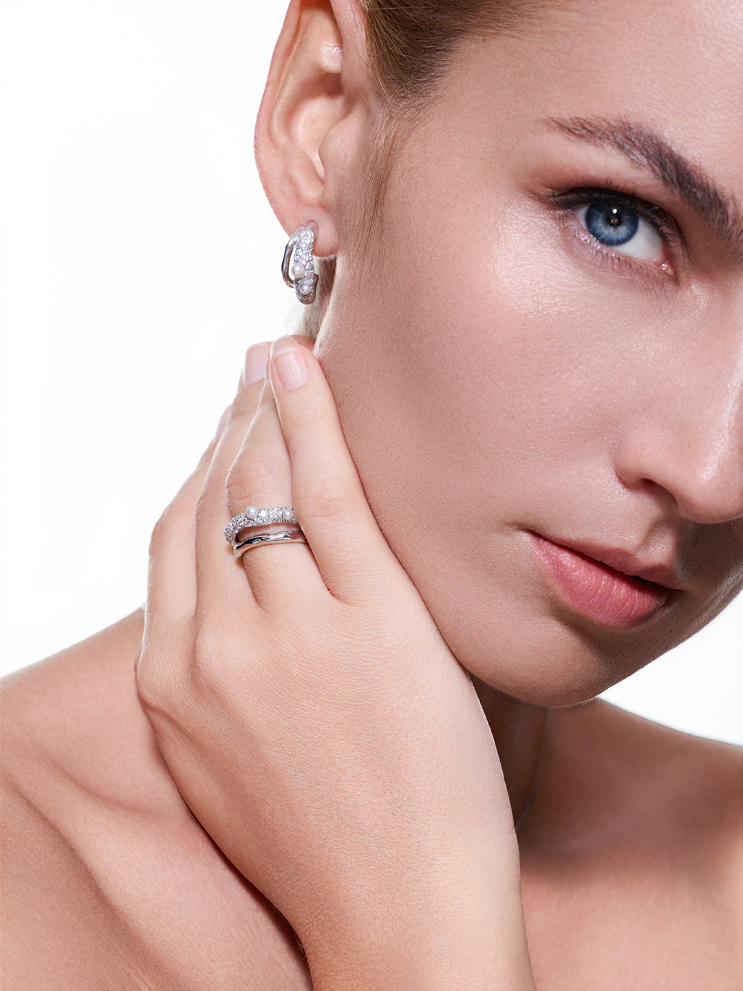 خاتم لؤلؤ مياه عذبة عالي الجودة WR00414 | SANDS