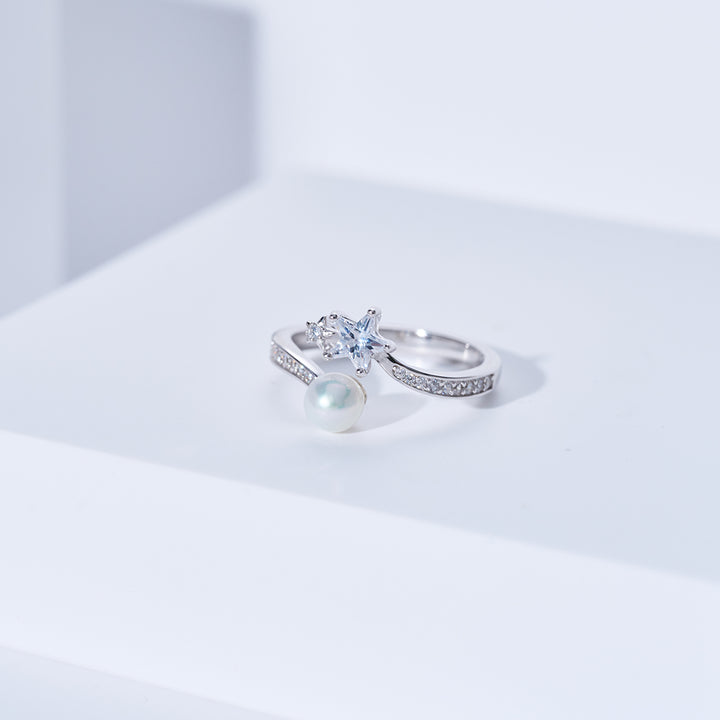 Top Grade Freshwater Pearl Ring WR00415 | STARRY