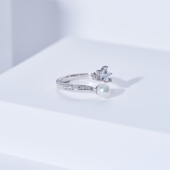 Top Grade Freshwater Pearl Ring WR00415 | STARRY
