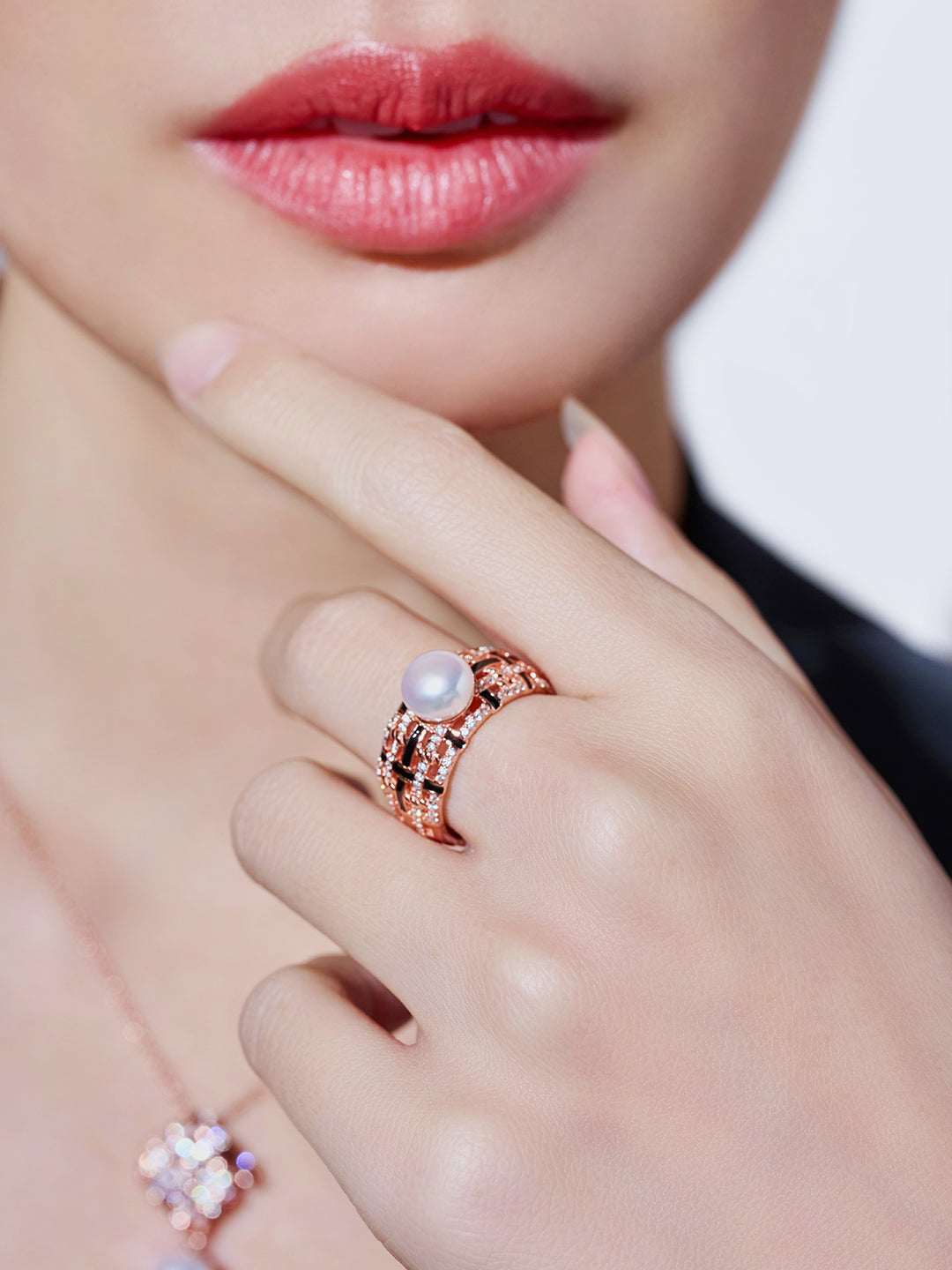 Top Grade Freshwater Pearl Ring WR00419 | TWEED