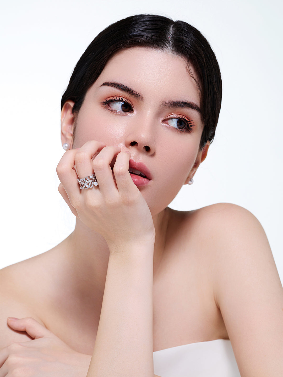 Cincin Mutiara Air Tawar Gred Teratas WR00420 | BULU