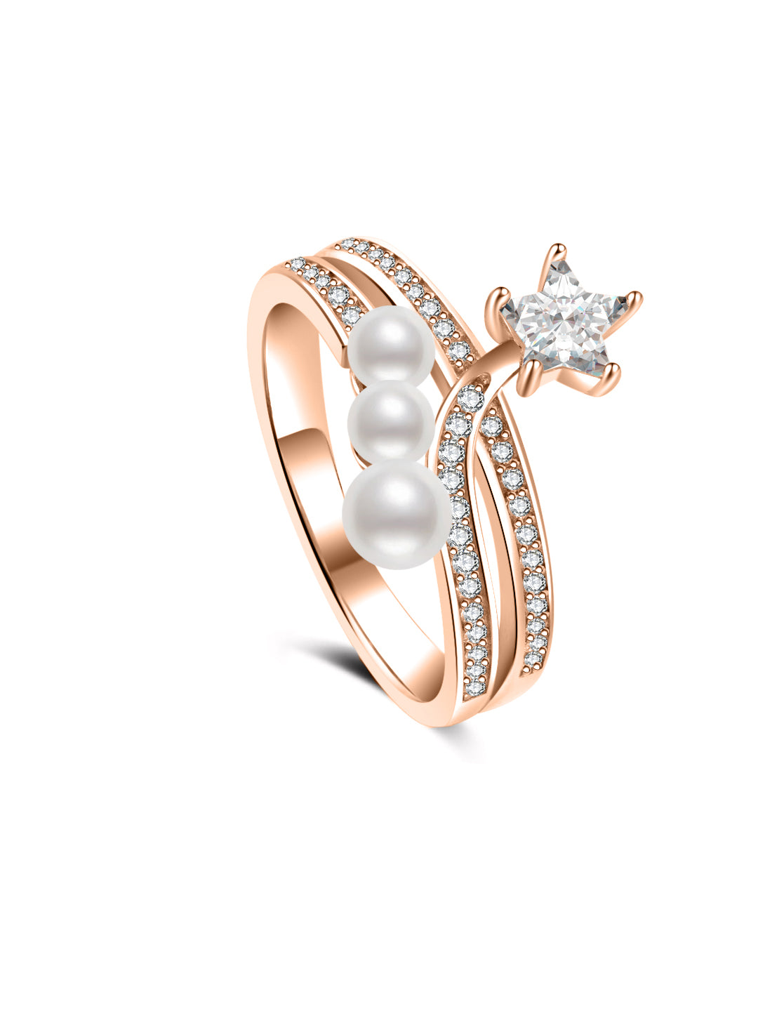 Top Grade Freshwater Pearl Ring WR00425 | STARRY