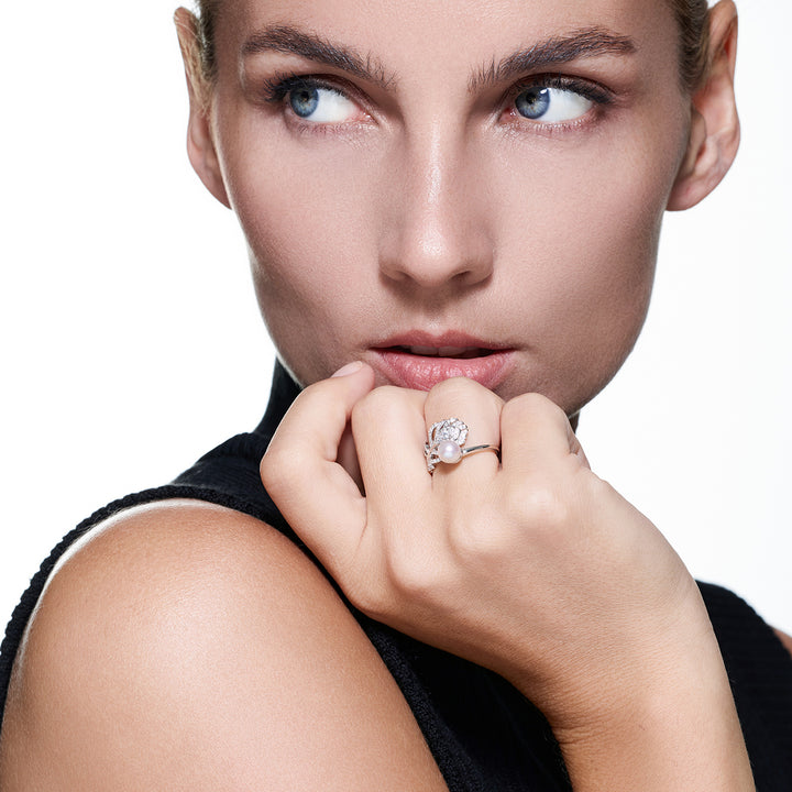 Cincin Mutiara Air Tawar Gred Atas WR00428 | BULU