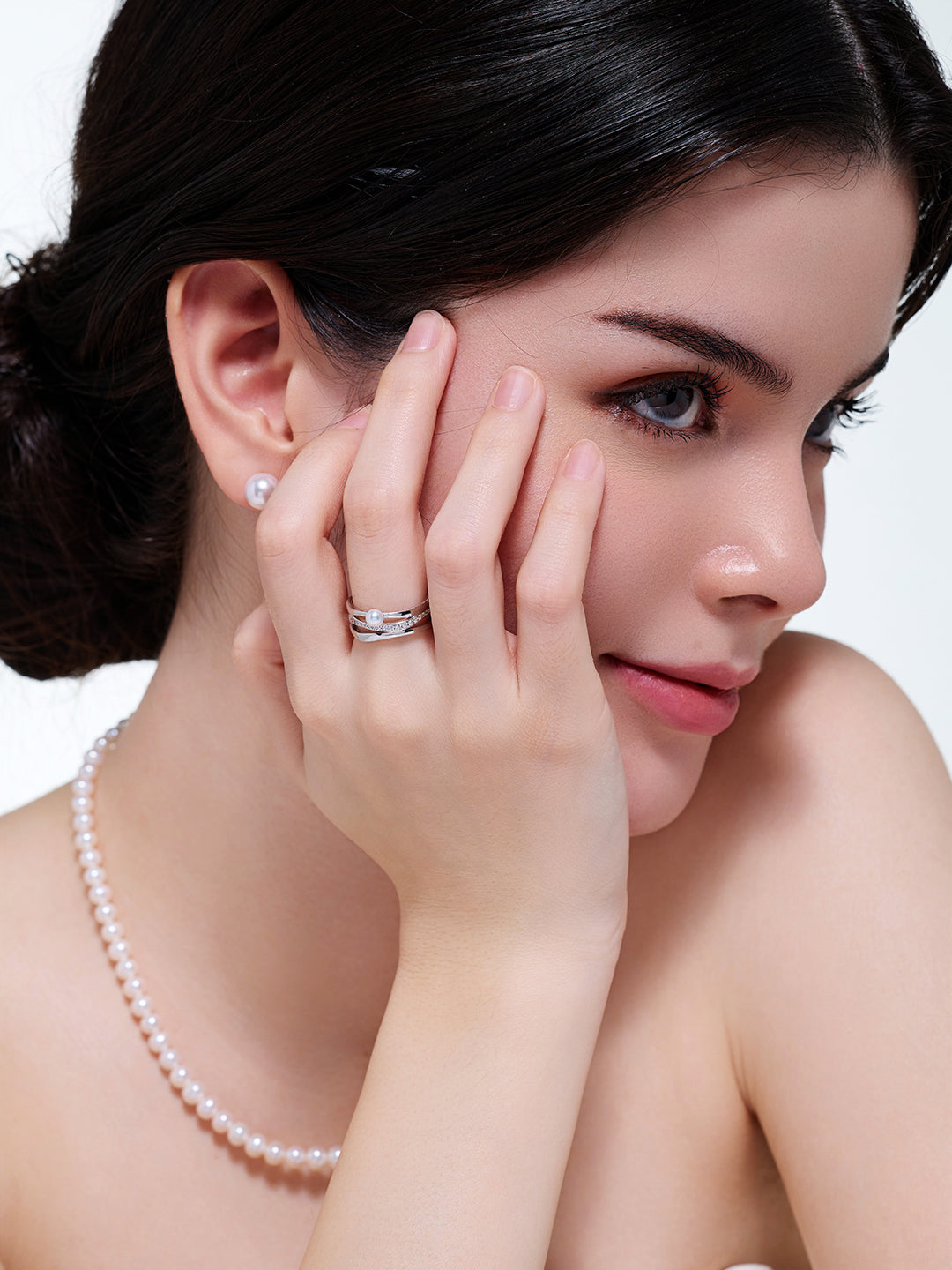 Top Grade Freshwater Pearl Ring WR00437 | MARINA BAY