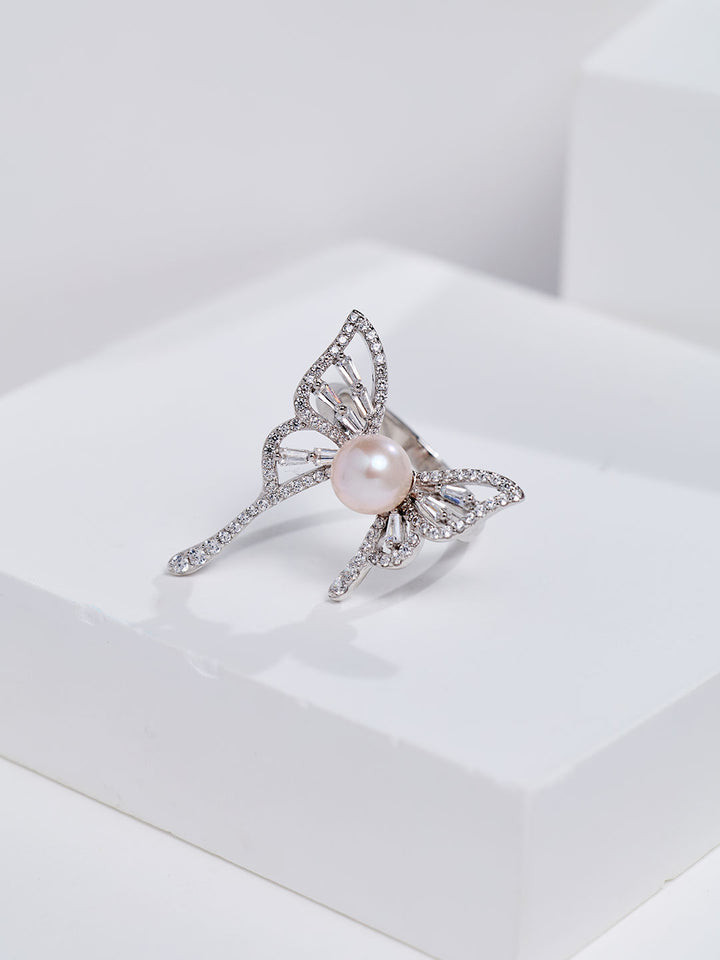 Bague en perle d&