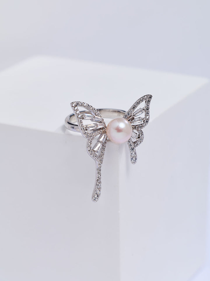 Bague en perle d&