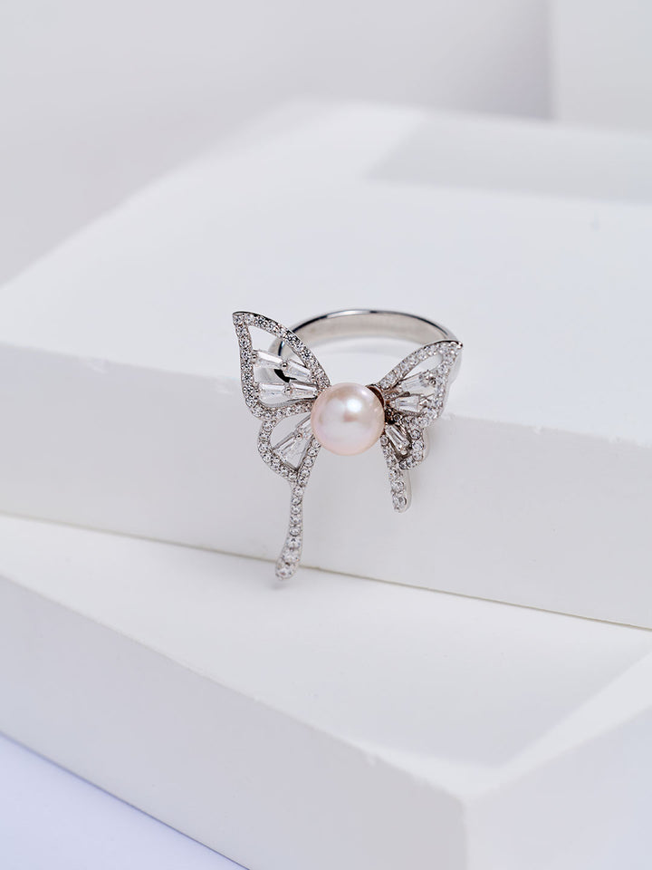 Bague en perle d&