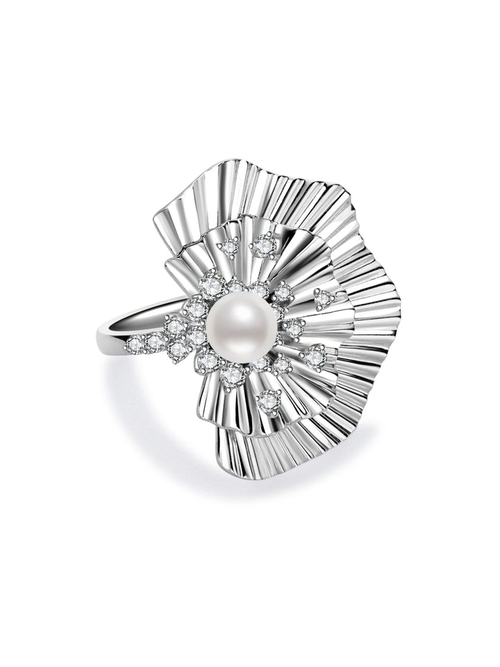 Anello con Perla d'Acqua Dolce di Prima Qualità WR00447 | LADY BOSS