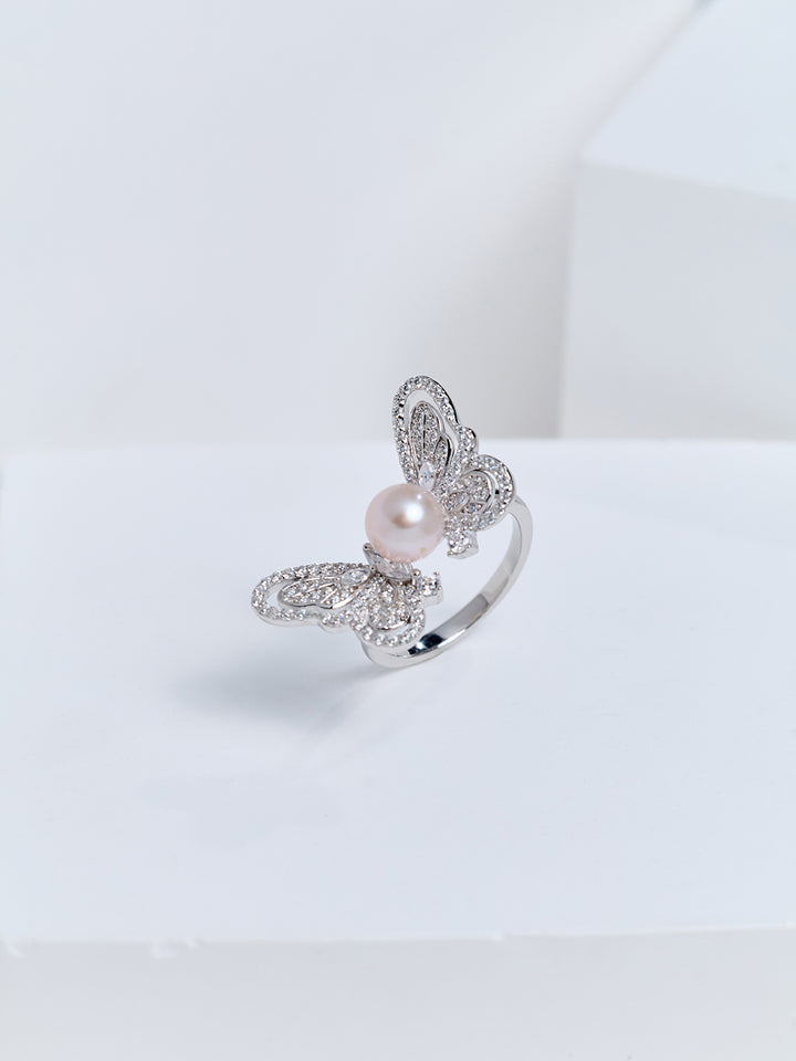 Bague en perle d&