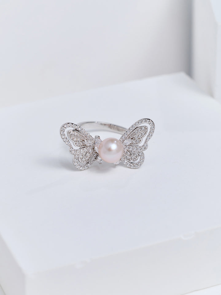 Bague en perle d&