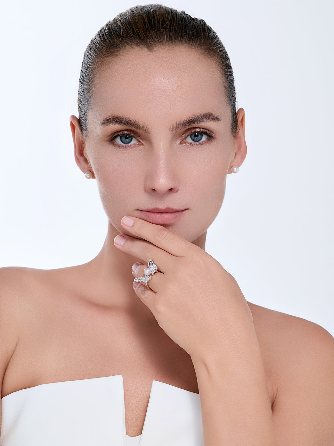 Bague en perle d&