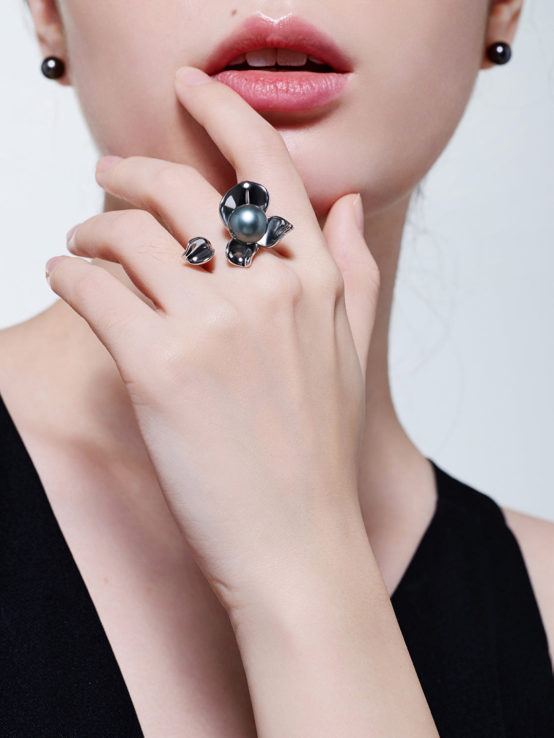 大溪地珍珠戒指 WR00449 | ORCHID