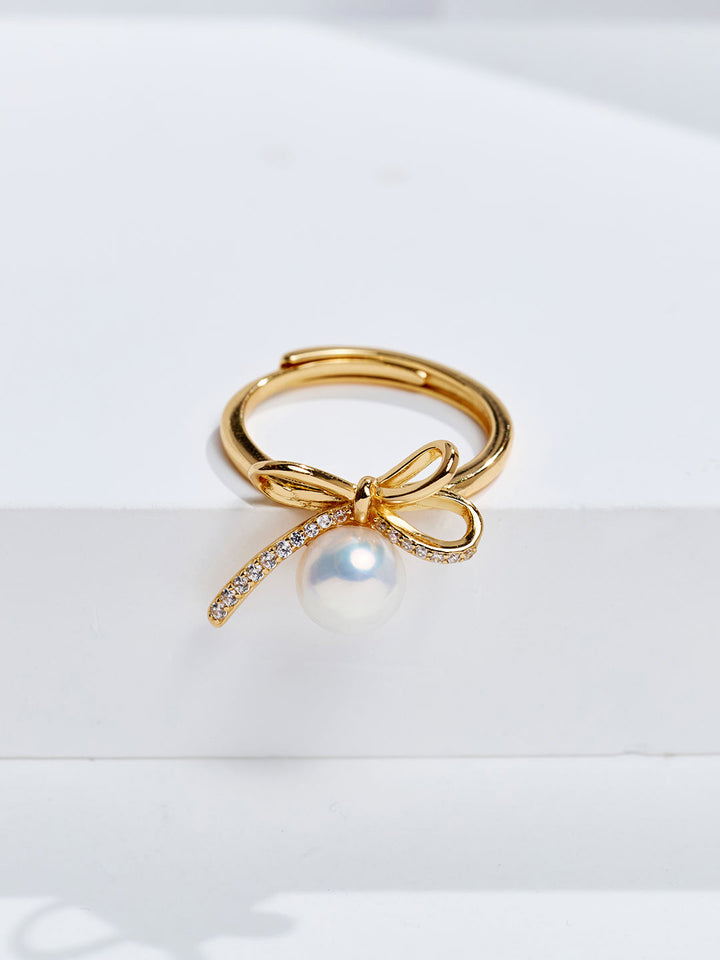 Bague en perles d&