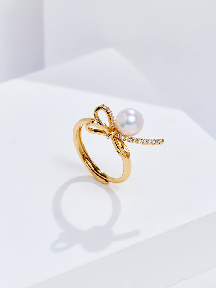 Bague en perles d&