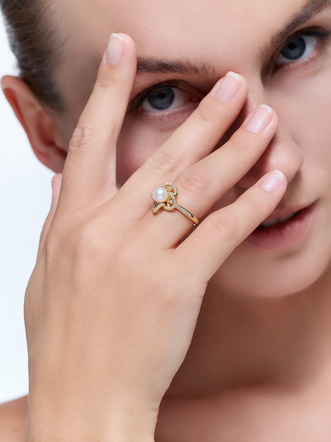 Bague en perle d&