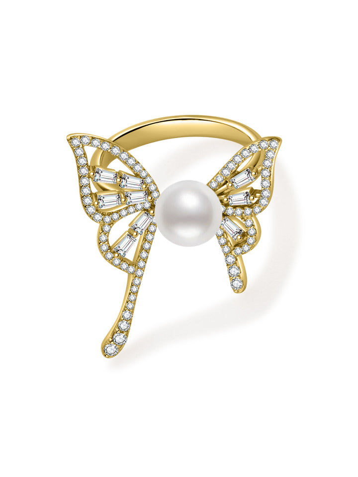 Bague en perle d&