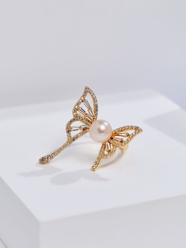 Bague en perle d&