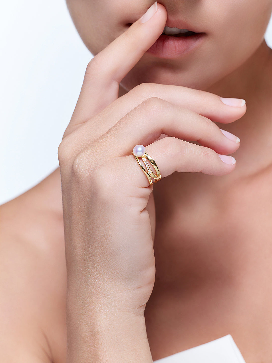 Top Grade Freshwater Pearl Ring WR00456 | MARINA BAY