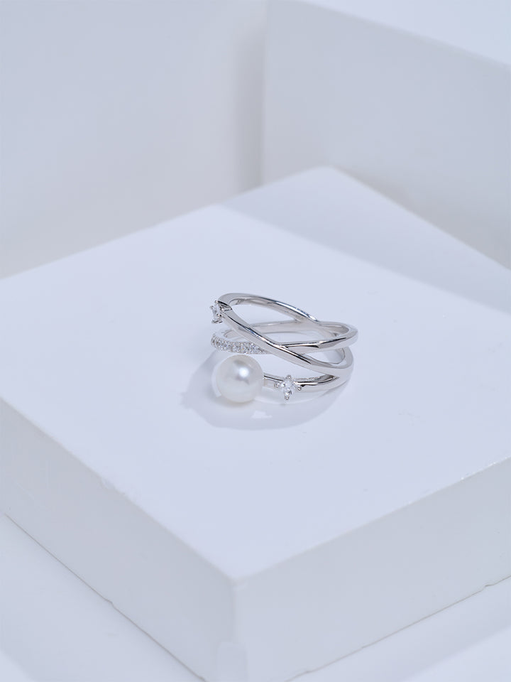 Top Grade Freshwater Pearl Ring WR00467 | STARRY