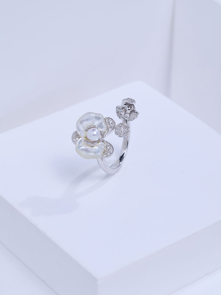 Top Grade Freshwater Pearl Rings WR00472 | ORCHID