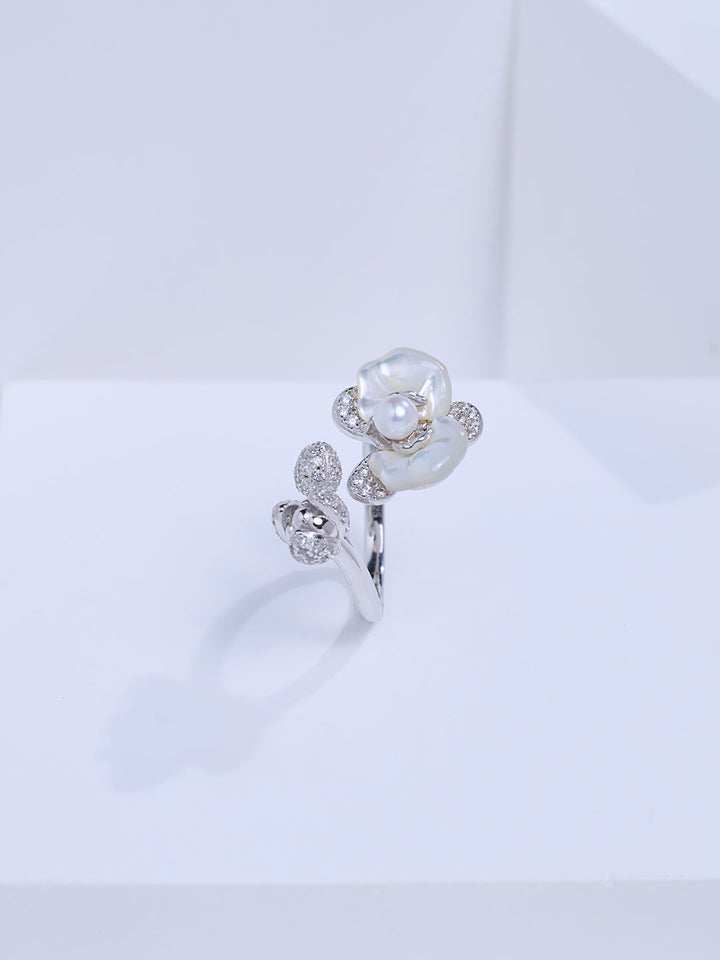 Top Grade Freshwater Pearl Rings WR00472 | ORCHID