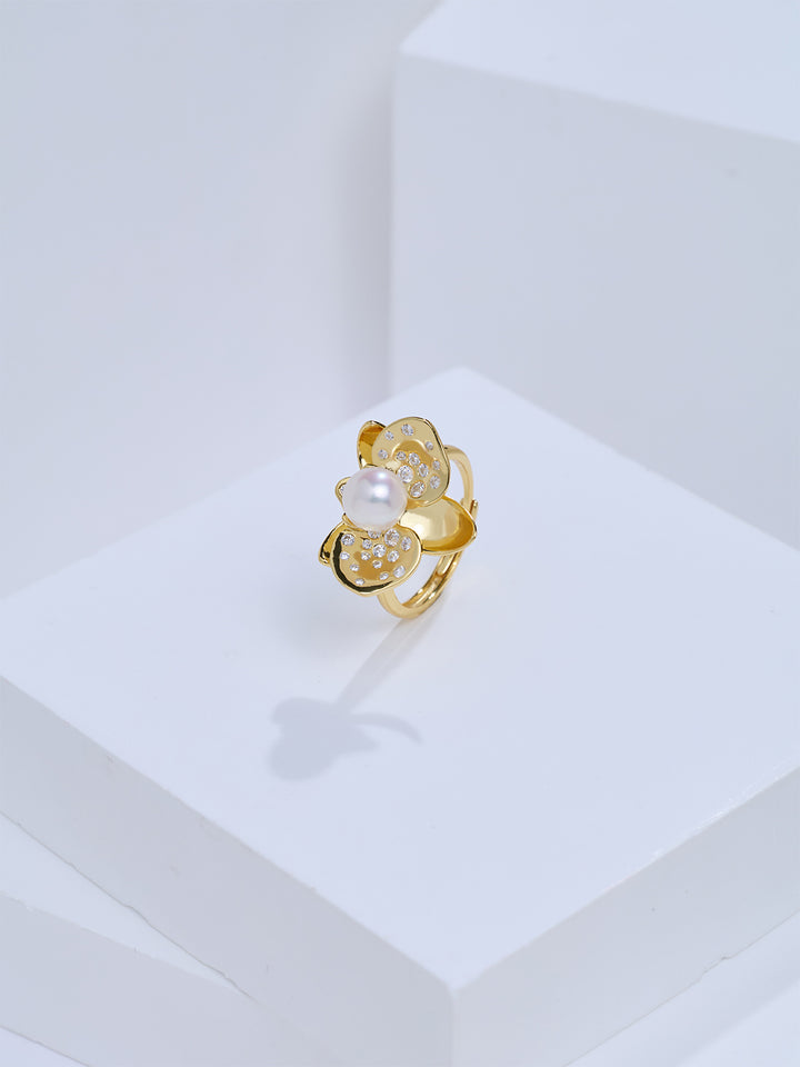 Top Grade Freshwater Pearl Rings WR00475 | ORCHID