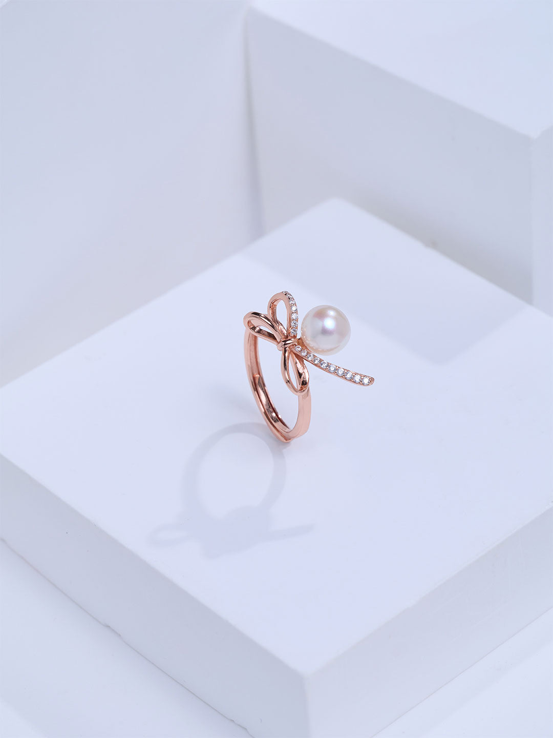 Top Grade Freshwater Pearl Ring WR00477 | RIBBON