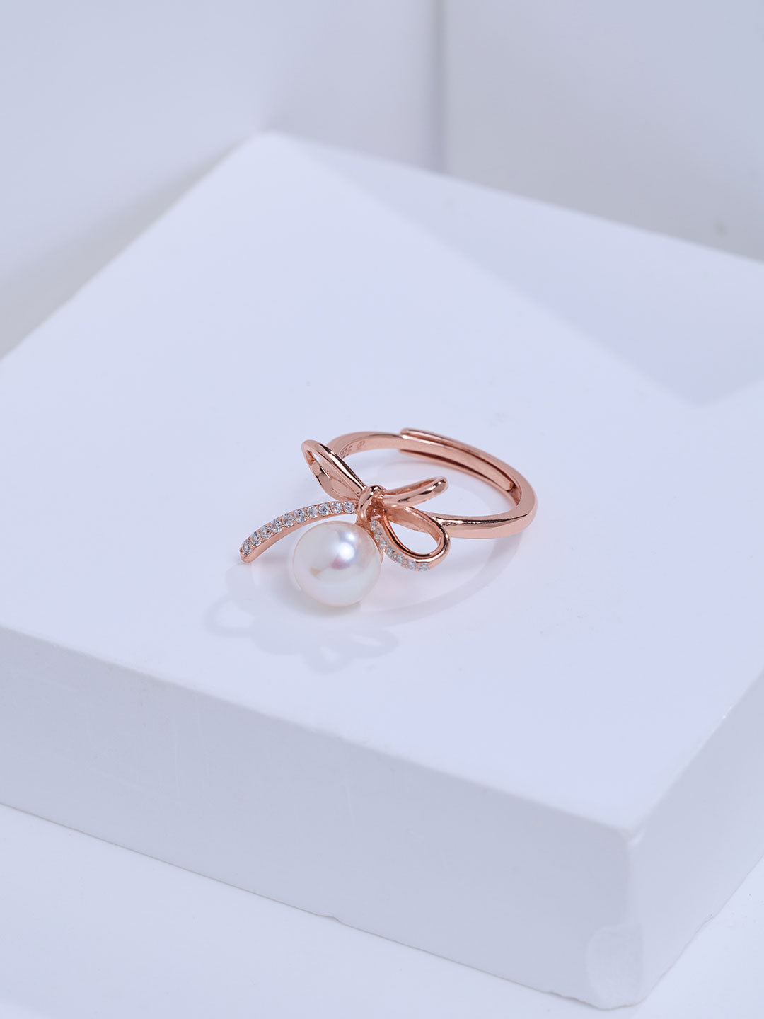 Top Grade Freshwater Pearl Ring WR00477 | RIBBON