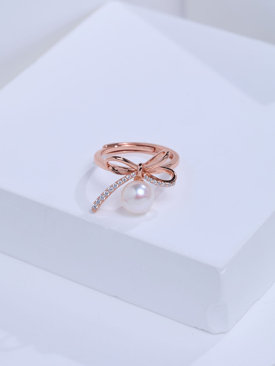 Top Grade Freshwater Pearl Ring WR00477 | RIBBON