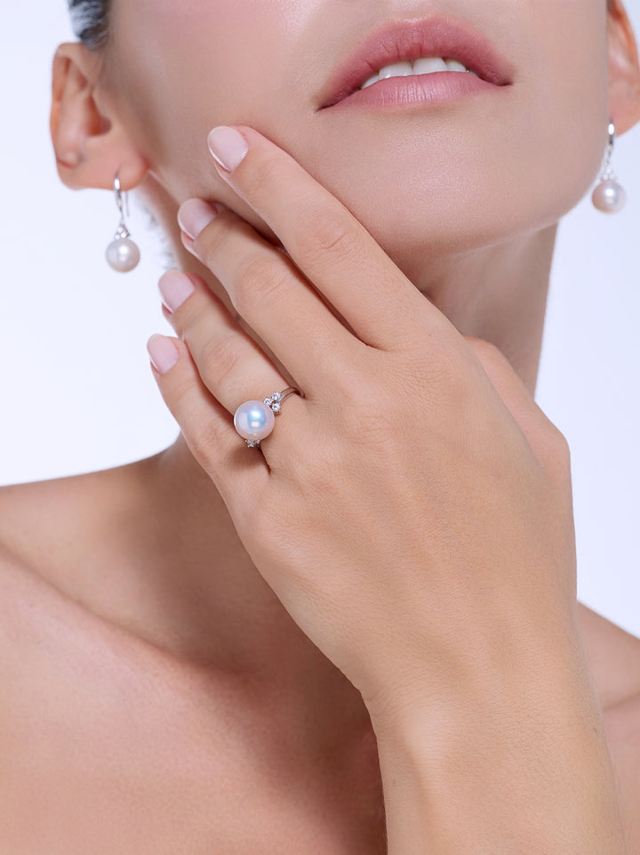 Cincin Mutiara Edison Gred Tertinggi WR00483