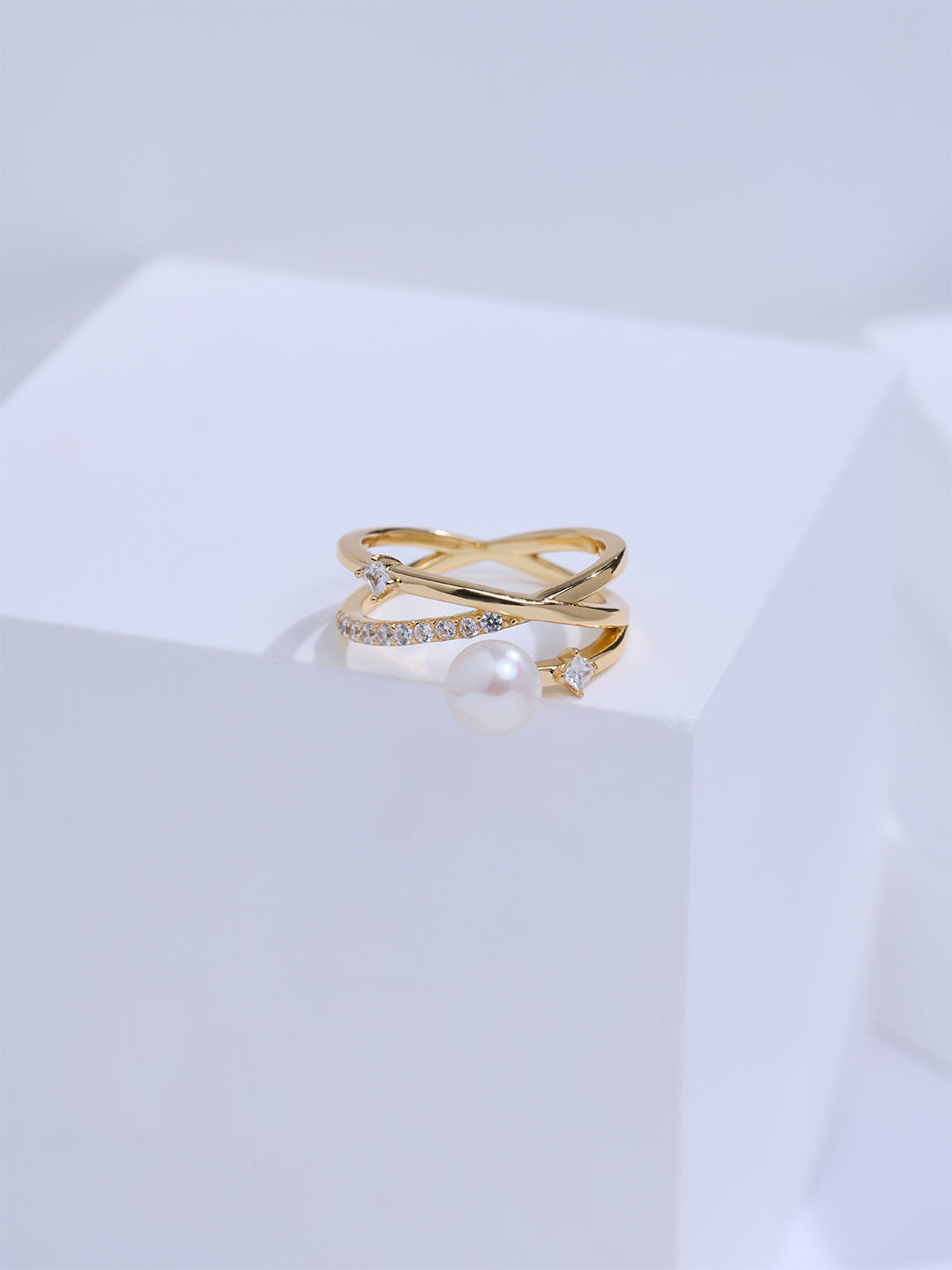Top Grade Freshwater Pearl Ring WR00484 | STARRY