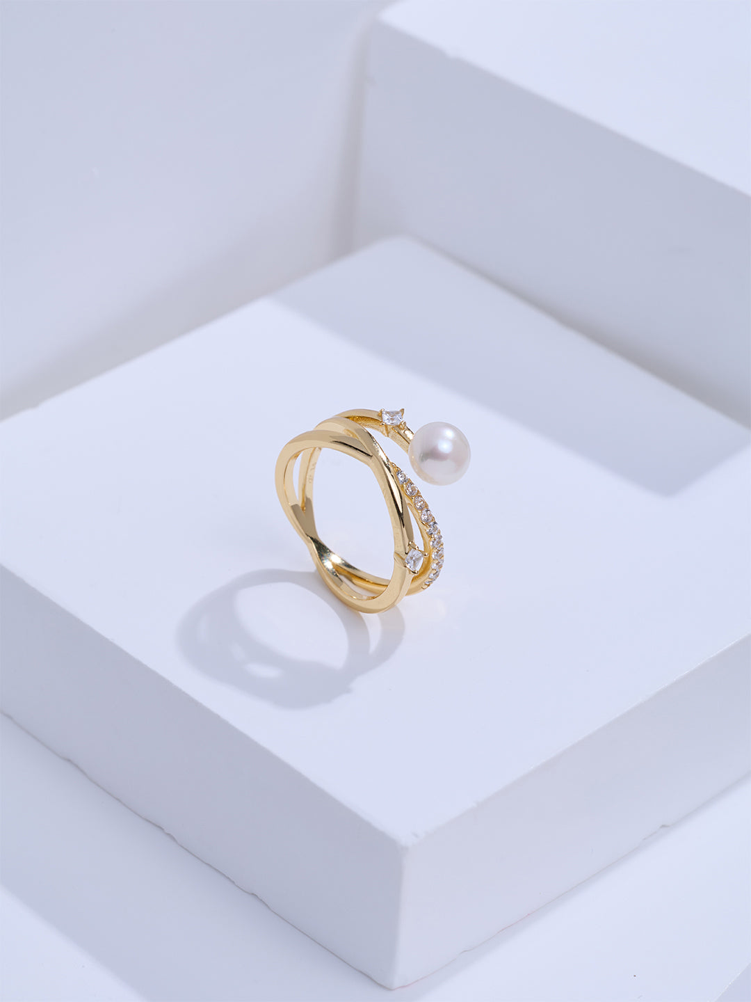 Top Grade Freshwater Pearl Ring WR00484 | STARRY