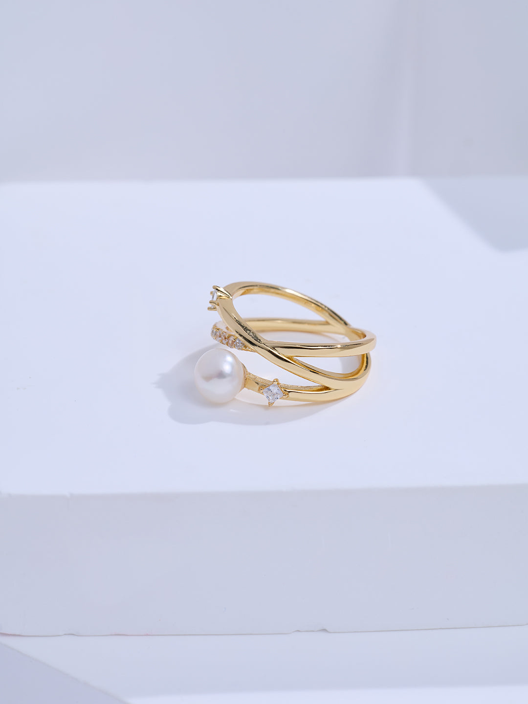 Top Grade Freshwater Pearl Ring WR00484 | STARRY