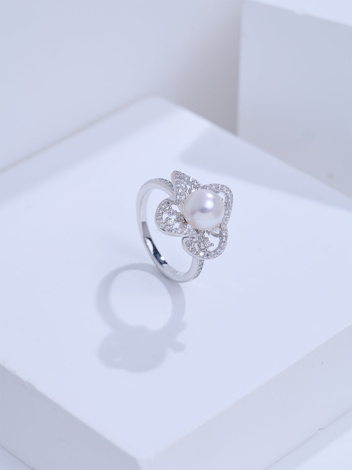 Top Grade Freshwater Pearl Ring  WR00468 | PERANAKAN