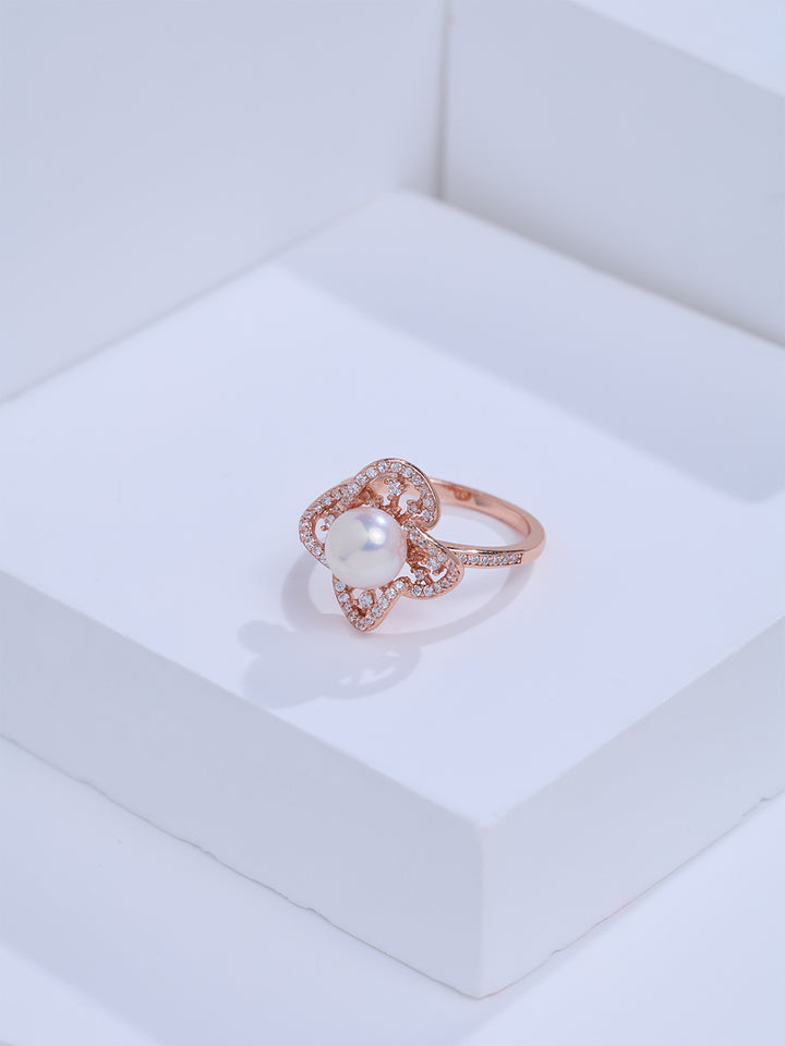 Top Grade Freshwater Pearl Ring  WR00489 | PERANAKAN