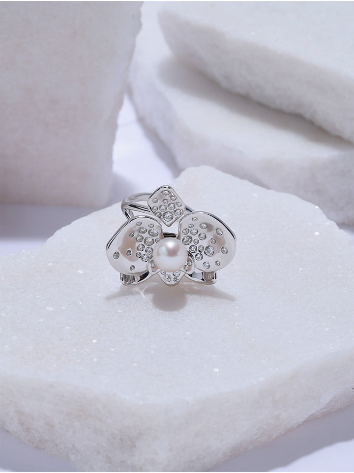 Top Grade Freshwater Pearl Rings WR00495| ORCHID