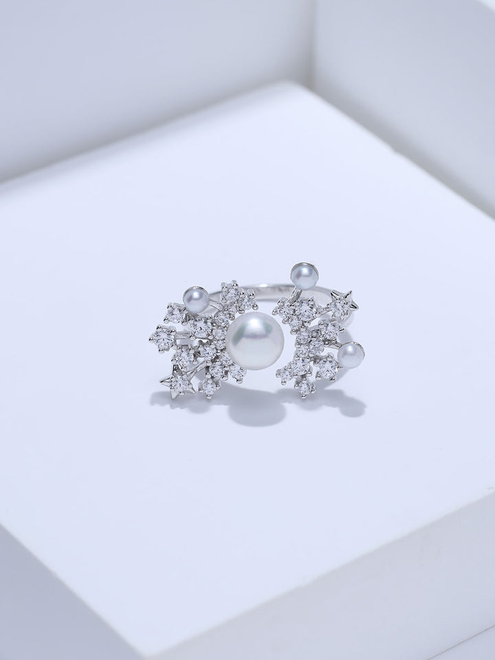Top Grade Freshwater Pearl Ring WR00497 | STARRY