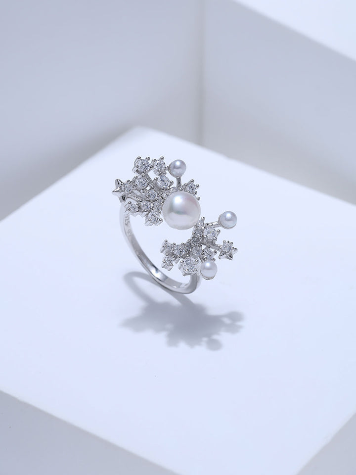 Top Grade Freshwater Pearl Ring WR00497 | STARRY