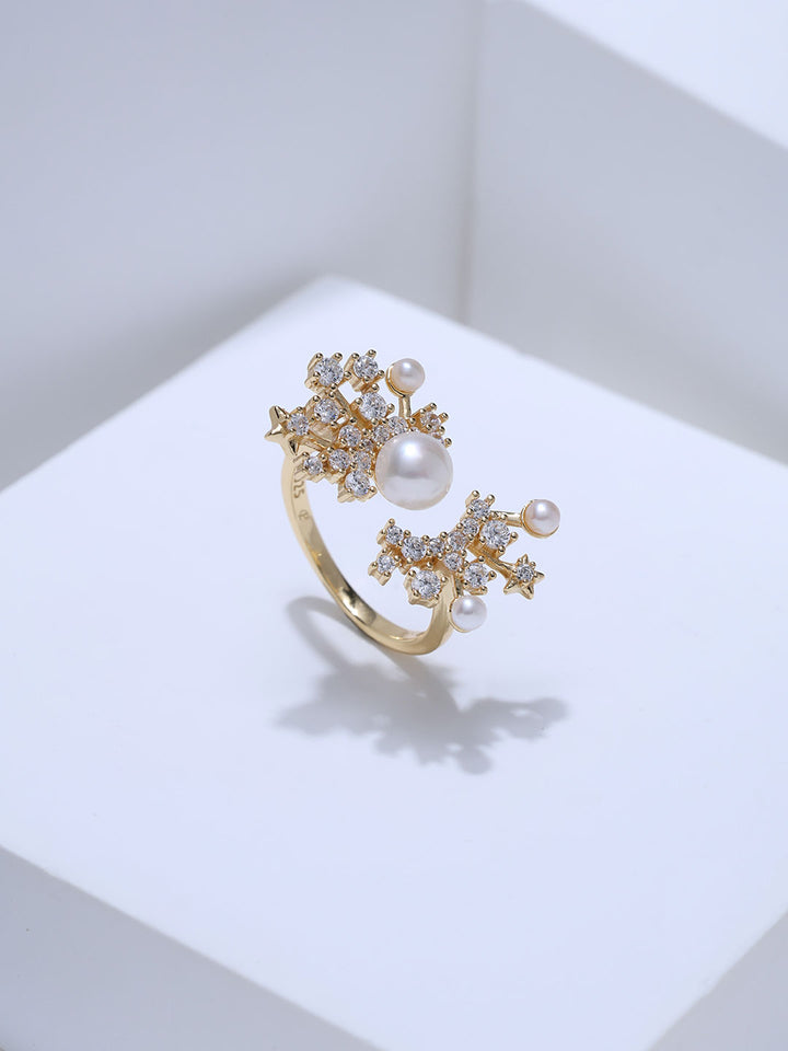Top Grade Freshwater Pearl Ring WR00500 | STARRY