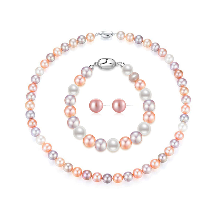Freshwater Pearl Jewelry Set WS00076 | Candy - PEARLY LUSTRE