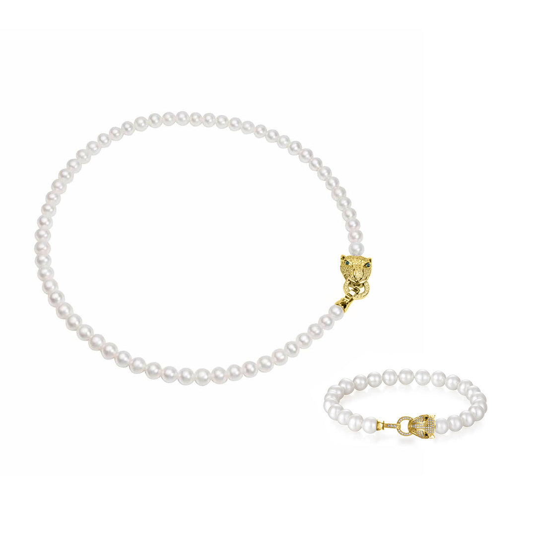 Freshwater Pearl Set WS00087 | RAINFOREST - PEARLY LUSTRE